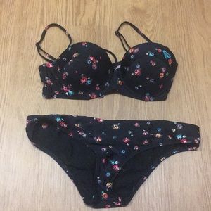 Floral bikini bathing suit